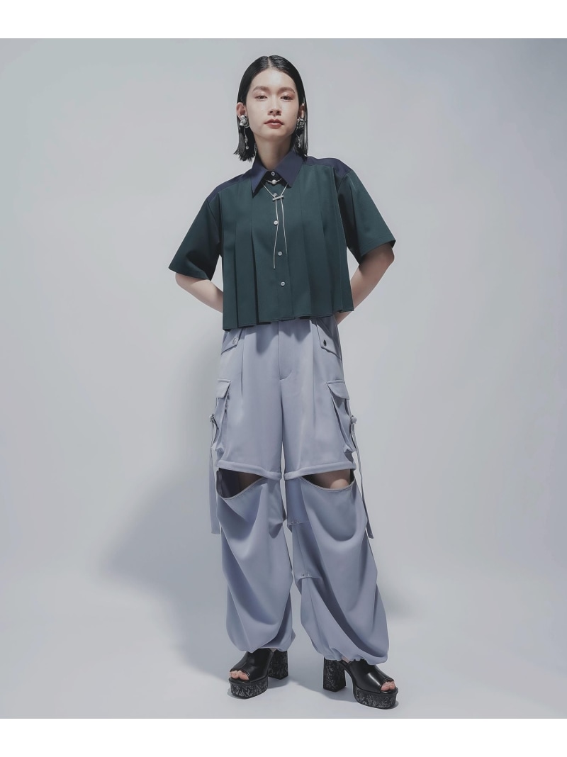 楽天市場】マルチWAYワイドカーゴパンツ HARE ハレ パンツ その他の