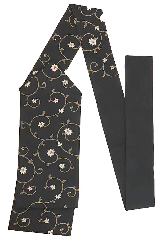 楽天市場】石原さとみ さん 着用柄 名古屋帯 正絹 黒地 金糸 菊 花唐草
