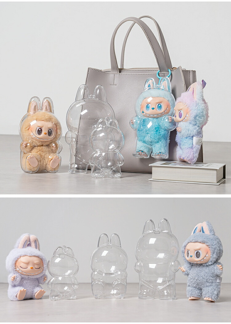 楽天市場】LABUBU ケース ラブブ 1代目 2代目 3代目 保護ケース クリア