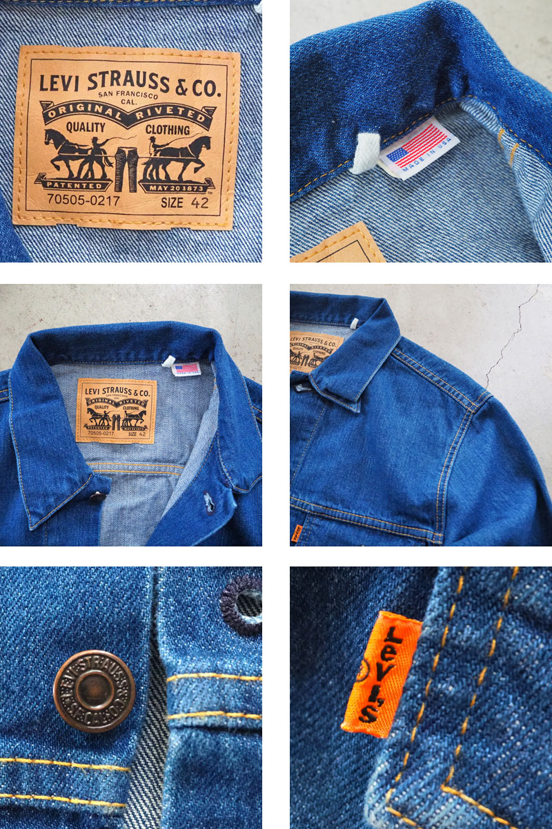 楽天市場】Levi's リーバイス USA製 デニムジャケット DENIM JACKET
