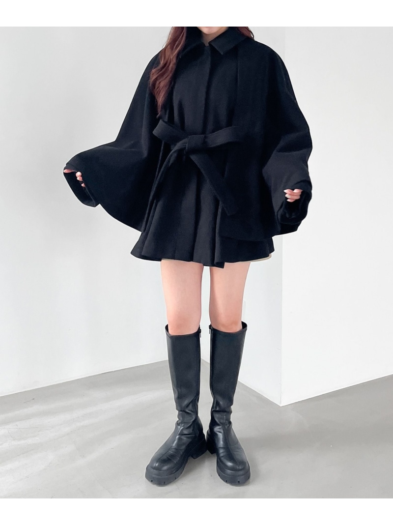 楽天市場】【SALE／40%OFF】マルチWAYケープミドルコート Heather