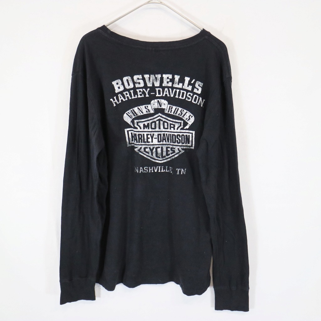 楽天市場】HARLEY DAVIDSON ハーレーダビッドソン guns n' roses 長袖