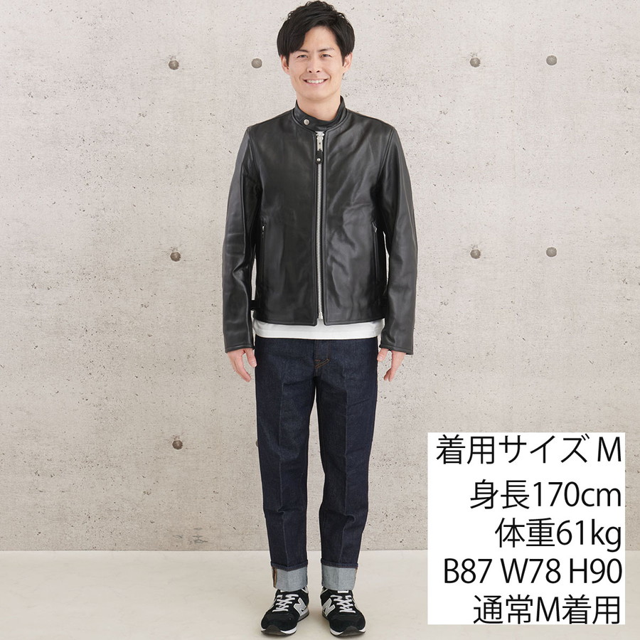 楽天市場】ショット シングルライダースジャケット カフェレーサー