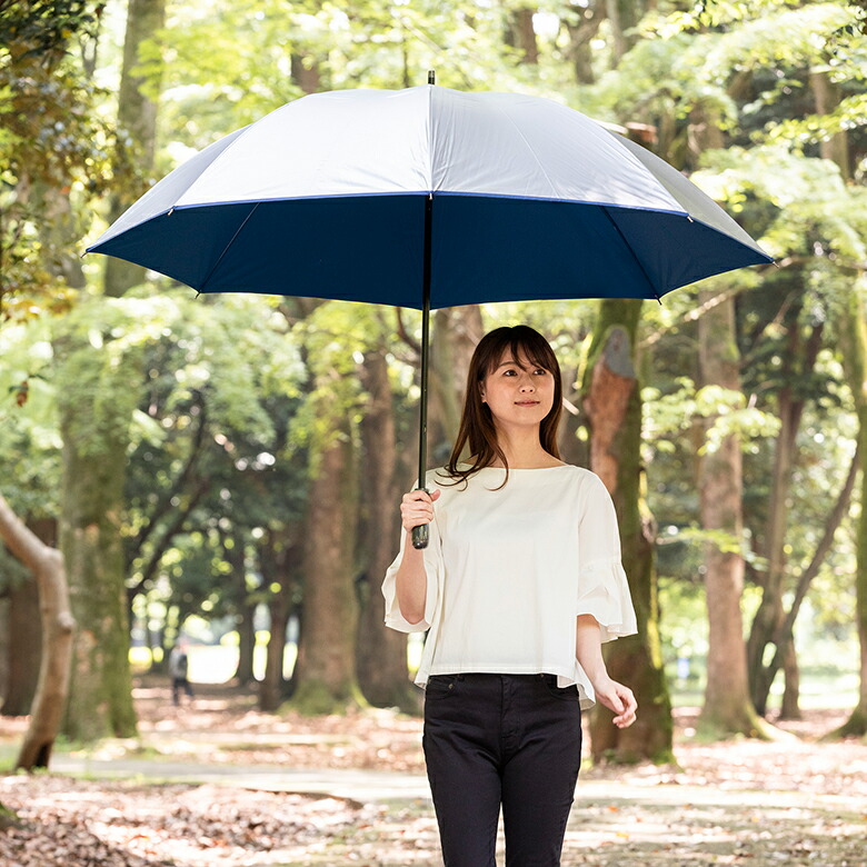 楽天市場】日傘 長傘 メンズ ゴルフ傘 キングサイズ 80cm 手開き