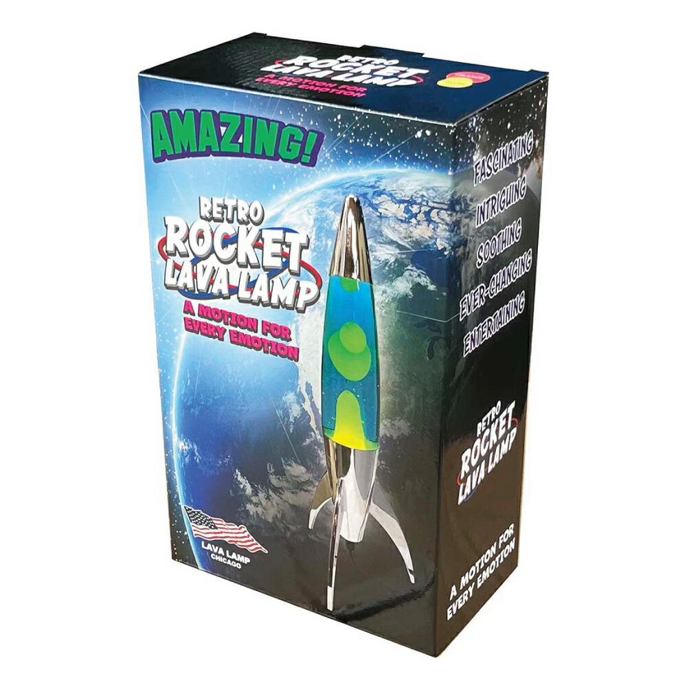 楽天市場】ラバランプ レトロ デザイン 動く ワックス 泡 液体