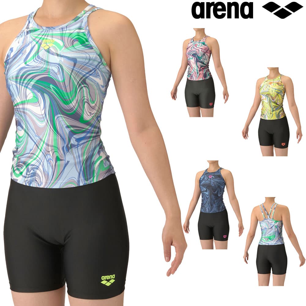 arena フレイム柄 スポーツ用水着 arena フレイム柄 スポーツ用水着