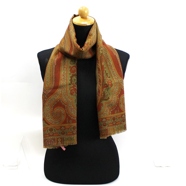 楽天市場】エトロ（柄ペイズリー）（マフラー・スカーフ｜バッグ・小物