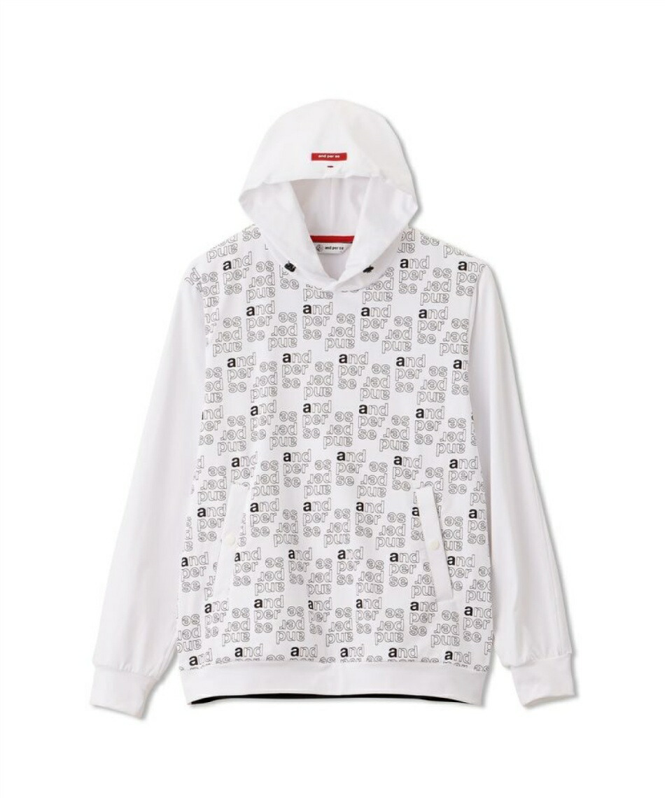 アンパスィand per se バックピーチライトストレッチフーディー 楽天