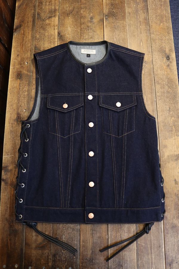 楽天市場】KADOYA(カドヤ) K'S LEATHER＆K'S PRODUCT SOLID BIKER VEST