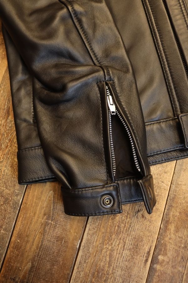 楽天市場】【KADOYA LEATHER TRACKER JACKET 】レザートラッカー