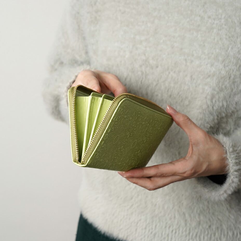 楽天市場】【 HIRAMEKI. 公式 】小さい 長財布 コンパクト ラウンド