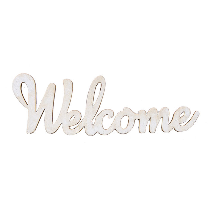 楽天市場】Welcome 木製パーツ 1個 ウェルカム ボード 手作り 結婚式