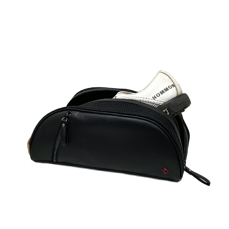 楽天市場】本革 シューズケース ゴルフ 撥水加工済み 撥水カーフ