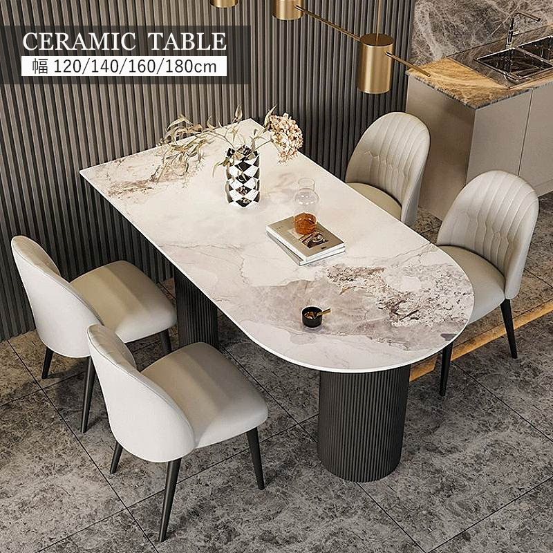 楽天市場】【5年保証】【組立設置有】ダイニングテーブル 大理石 2人 4