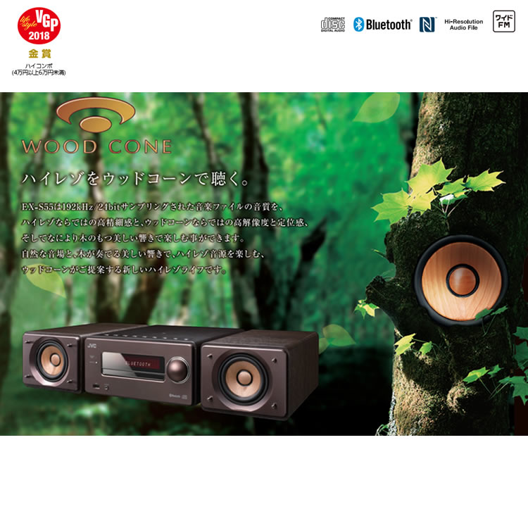 楽天市場】【レビューで選べるプレゼント】JVCケンウッド EX-S55-T