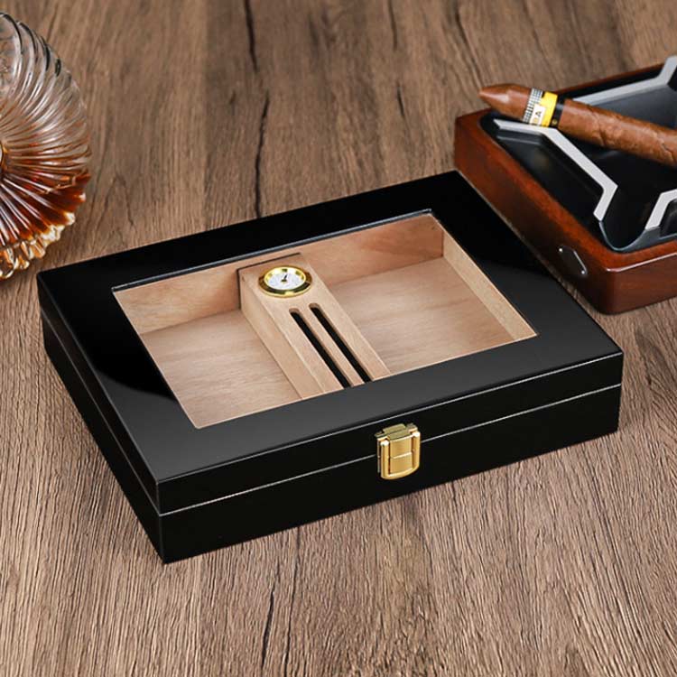 楽天市場】シガーヒュミドール 葉巻 杉 木製 ヒュミドール シガー 葉巻