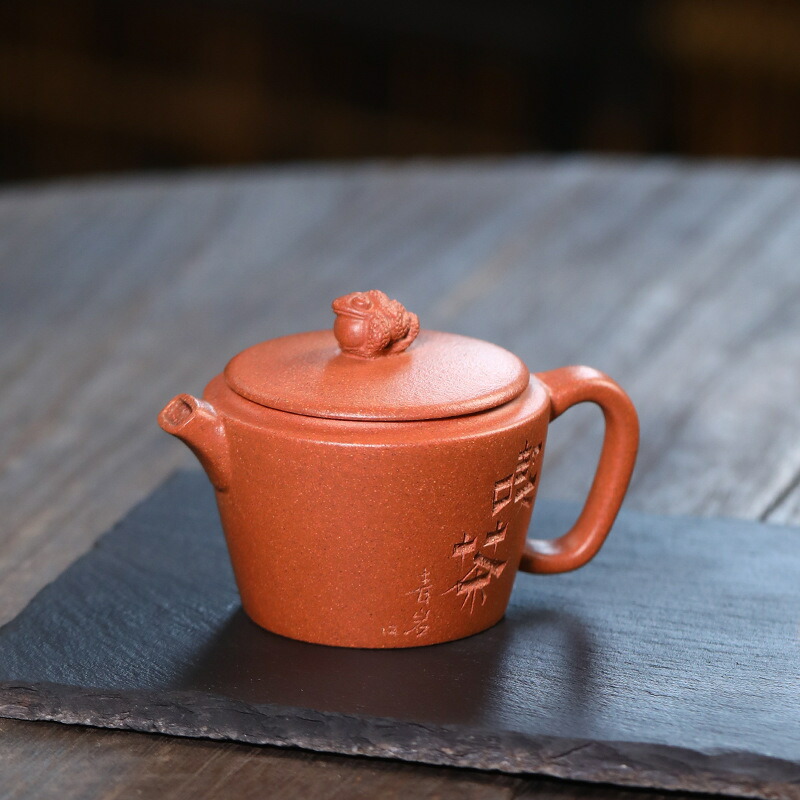 中国宜興老紫砂壷 急須煎茶 大振り早期壷 何挺初制 中国宜興老紫砂壷