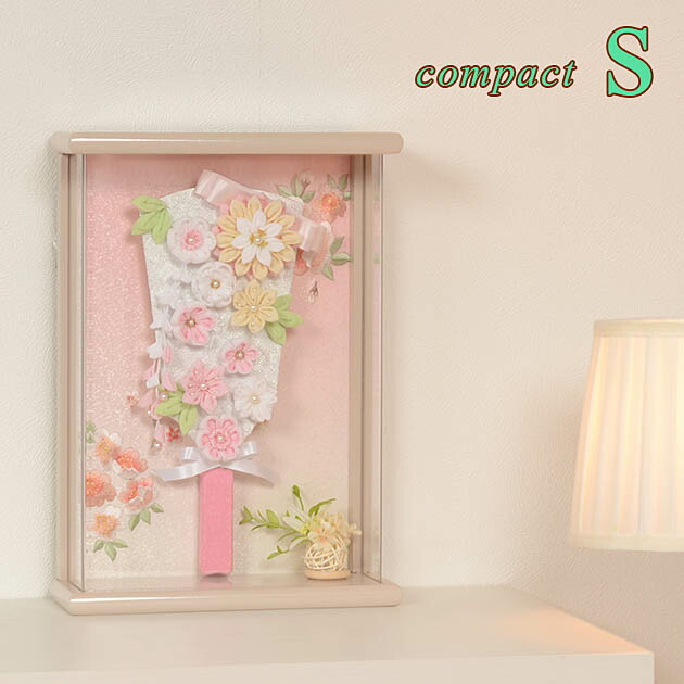 楽天市場】羽子板 初正月 つまみ細工 匠一好 壁掛け 8号 コンパクト