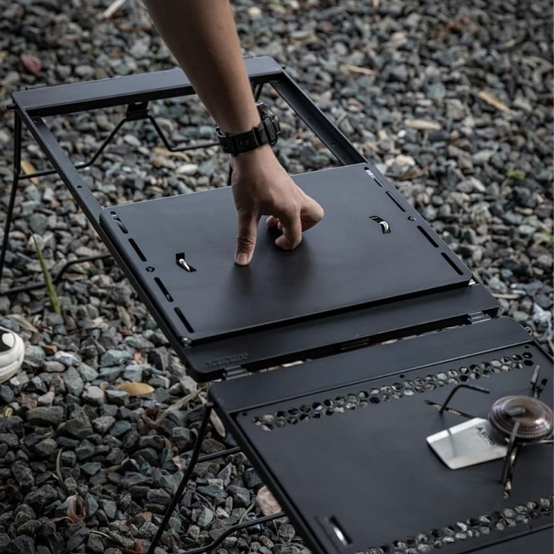 楽天市場】【公式】キャンピングムーン IGT 天板 フラットバーナー 用