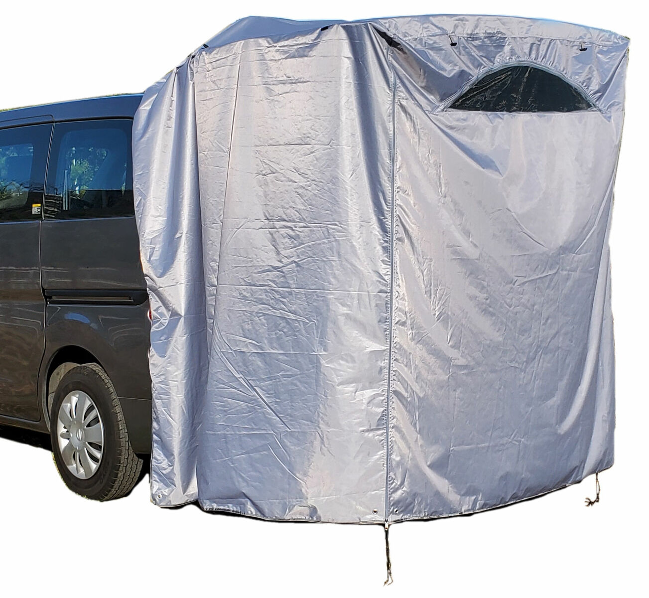 楽天市場】窓付リアゲート タープ 車中泊 カーテン バックドア テント