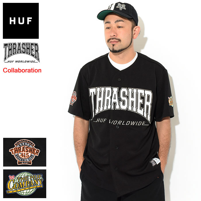 楽天市場】ハフ HUF シャツ 半袖 メンズ スラッシャー センター