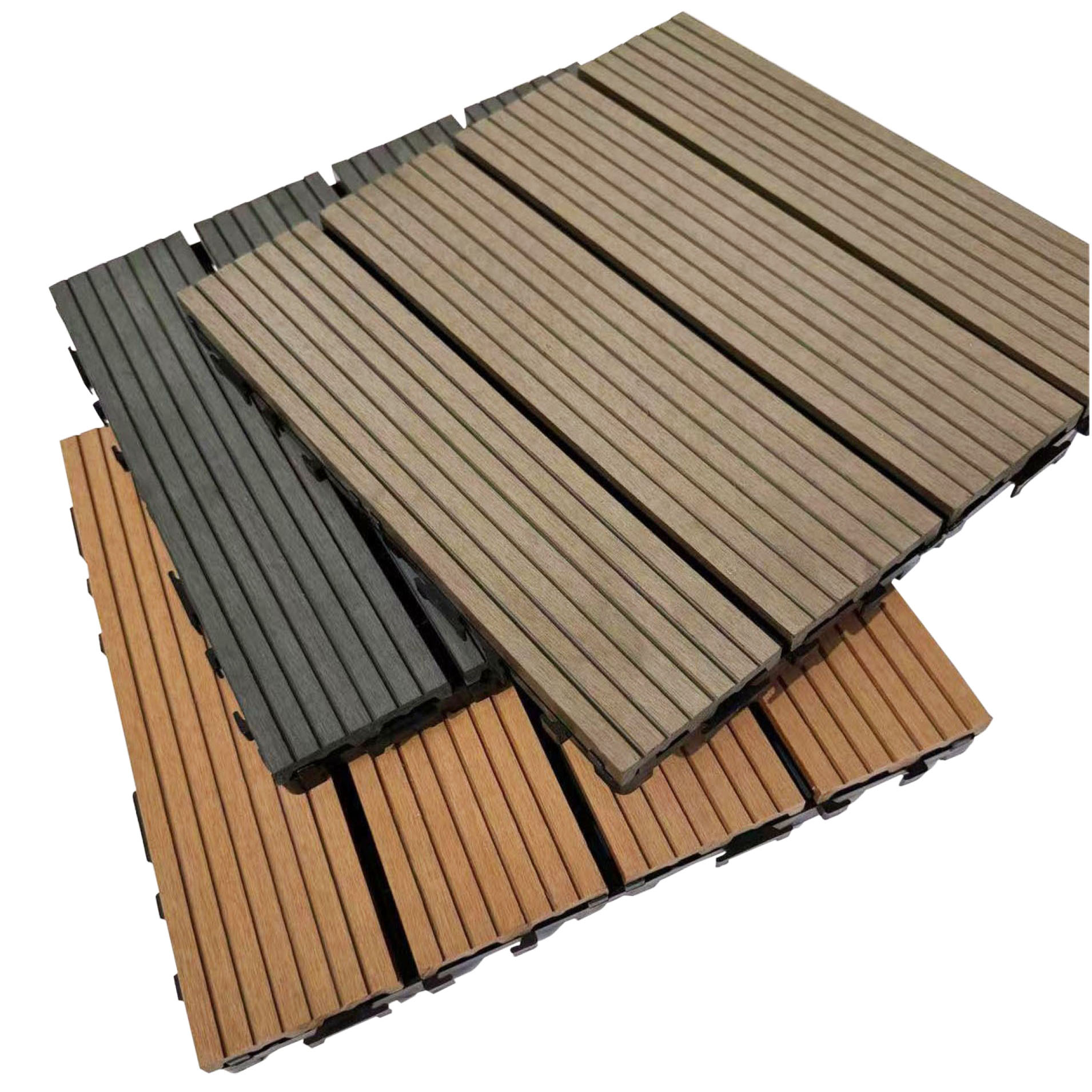 楽天市場】ウッドパネル ウッドタイル 30x30cm 54枚 ダークブラウン