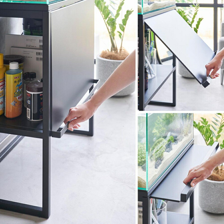 楽天市場】水槽ラック タワー 山崎実業 tower ブラック ホワイト 水槽