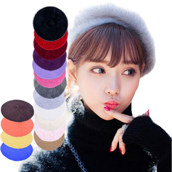 ☆新品 限定☆上品なセーブルの編込みベレー帽 /レデイース毛皮ファー