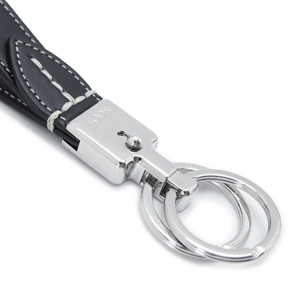 楽天市場】トッズ キーホルダー キーリング ビジブル ステッチ T