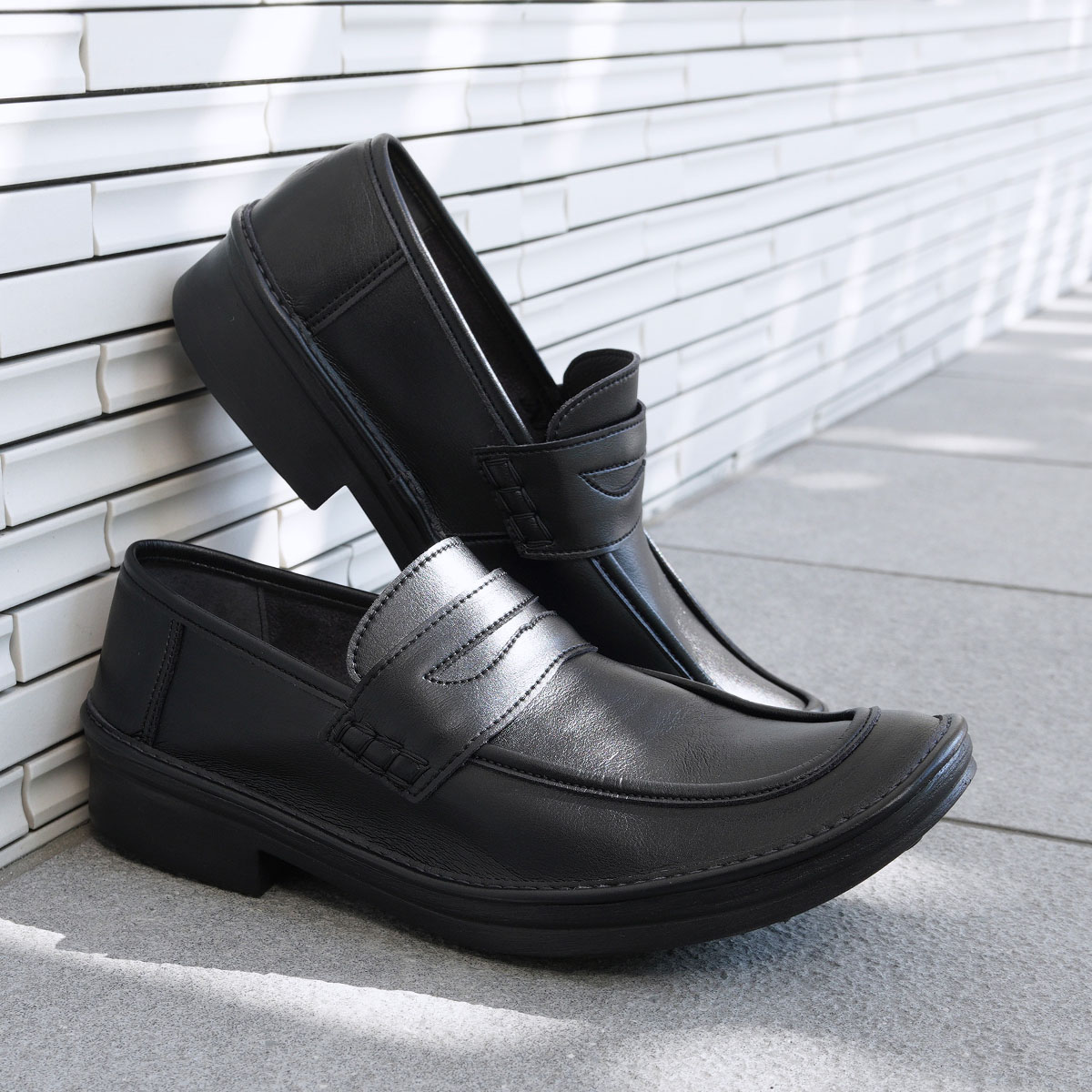 楽天市場】メンズ コインローファー ロングノーズ ビジネス フォーマル