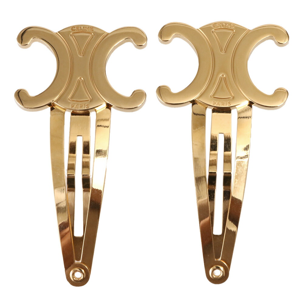 楽天市場】【ｸｰﾎﾟﾝ5%OFF】セリーヌ／CELINE ”トリオンフ スナップ ヘア