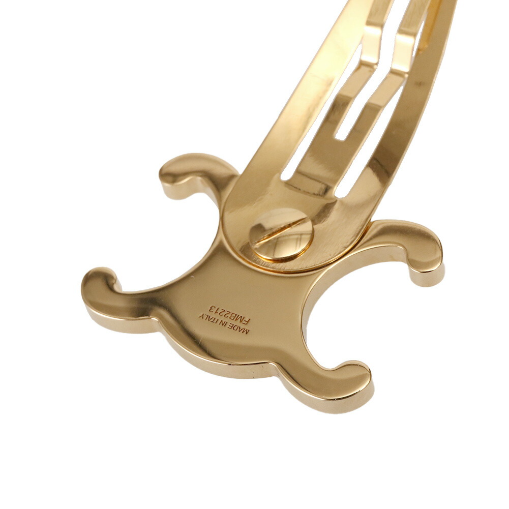 楽天市場】【ｸｰﾎﾟﾝ5%OFF】セリーヌ／CELINE ”トリオンフ スナップ ヘア