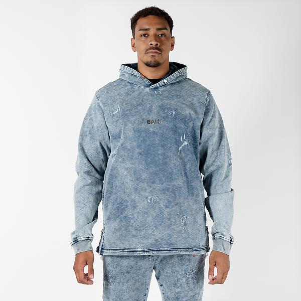 楽天市場】☆ボーラー 日本限定 BALR. スウェット パーカー デニム生地