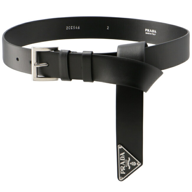 楽天市場】プラダ/PRADA ベルト メンズ レザー レザーベルト NERO
