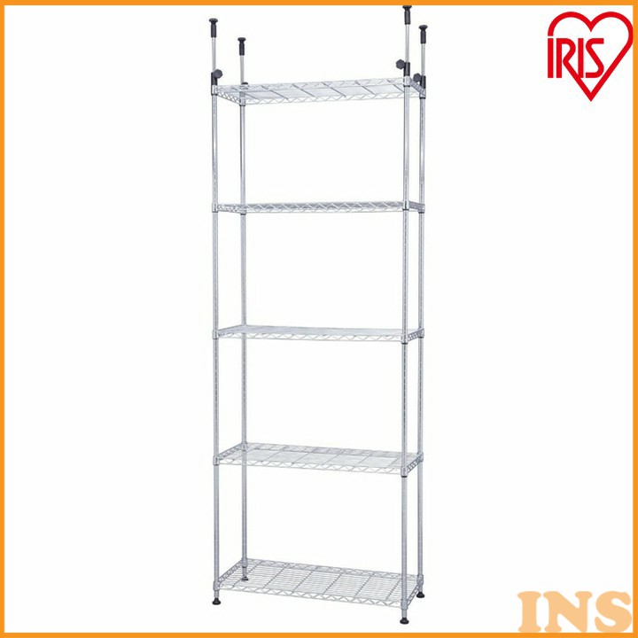 楽天市場】メタルラック 突っ張りラック 5段 幅55×奥行35×高さ219〜270