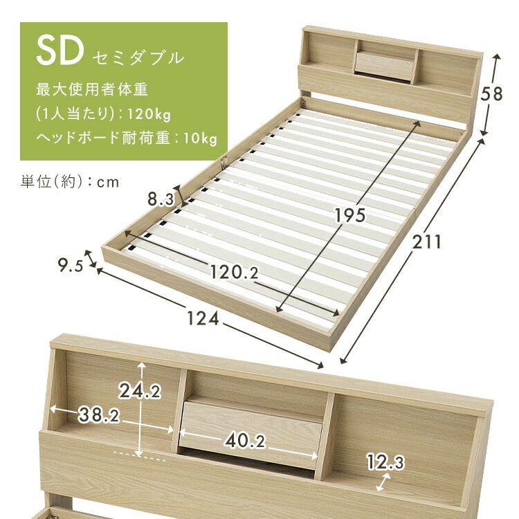 楽天市場】【組立サービス対象】ベッド すのこベッド ローベッド