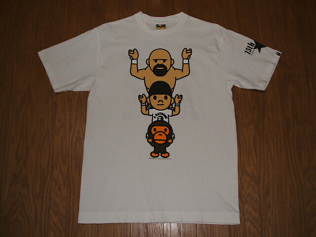 楽天市場】A BATHING APE(アベイシングエイプ)×全日本プロレス武藤敬司