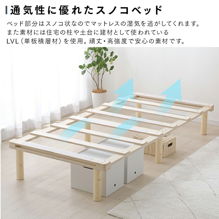 楽天市場】脚付きマットレス シングル マットレスベッド AMT-B95 全3色