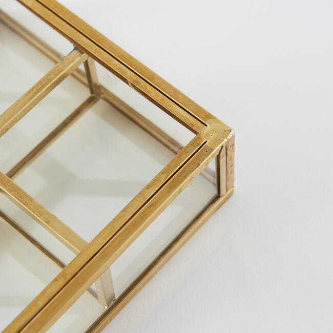 楽天市場】【HORN PLEASE】BRASS フレーム ガラスケース ガラス