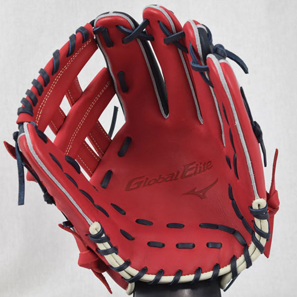 Global Elite 軟式グローブ レッド Global Elite 軟式グローブ