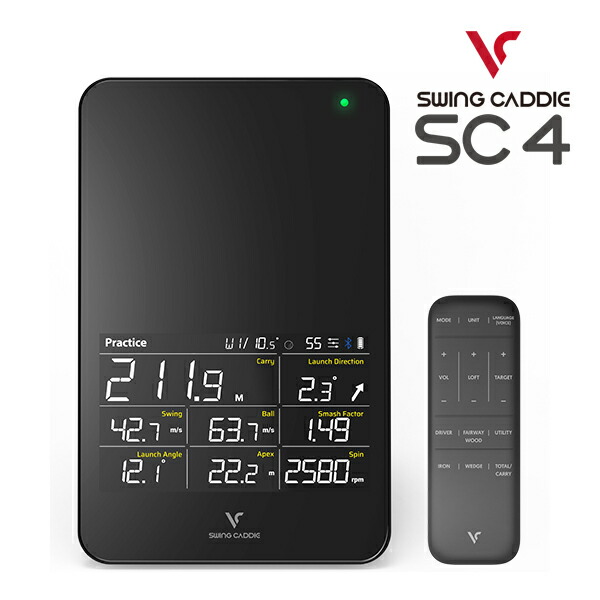 楽天市場】ボイスキャディ スイングキャディ SC4 新弾道計測器 ゴルフ