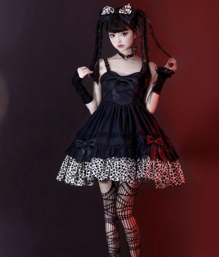 楽天市場】ジャンパースカート ロリータ ワンピース パンク ゴシック