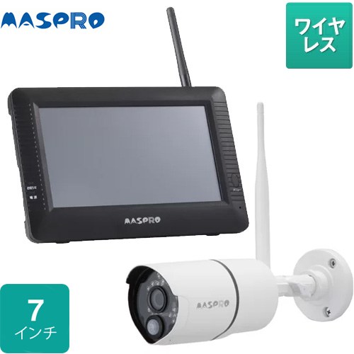 楽天市場】【即日出荷】朝日電器 ELPA ワイヤレス防犯カメラ＆モニター