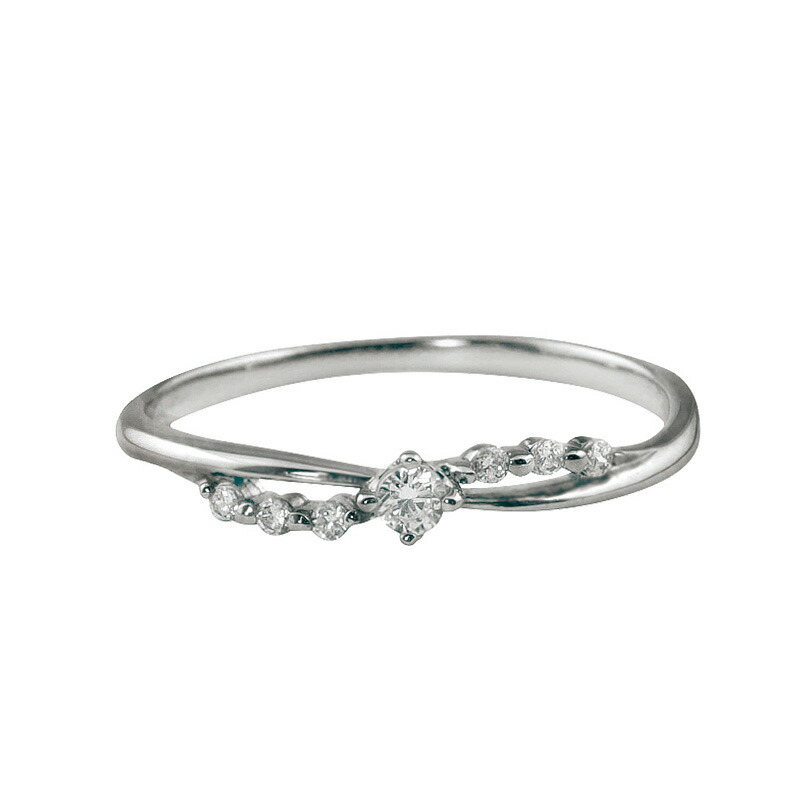 楽天市場】プラチナ リング ダイヤモンド リング 7石 セブンストーン