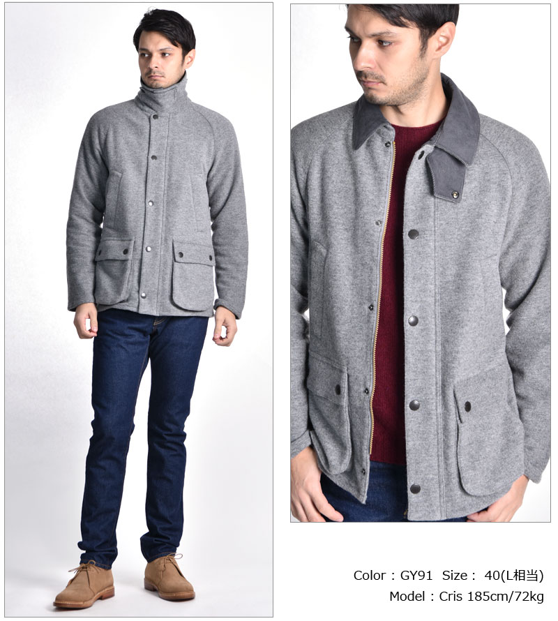 楽天市場】[期間SALE] Barbour/バブアー BEDALE SL WOOL KNIT FLANNEL