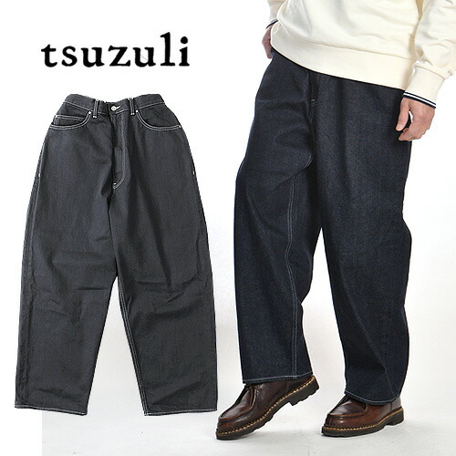 楽天市場】tsuzuli / ツヅリ EZ DENIM 5P PANTS ONE WASH PT2201