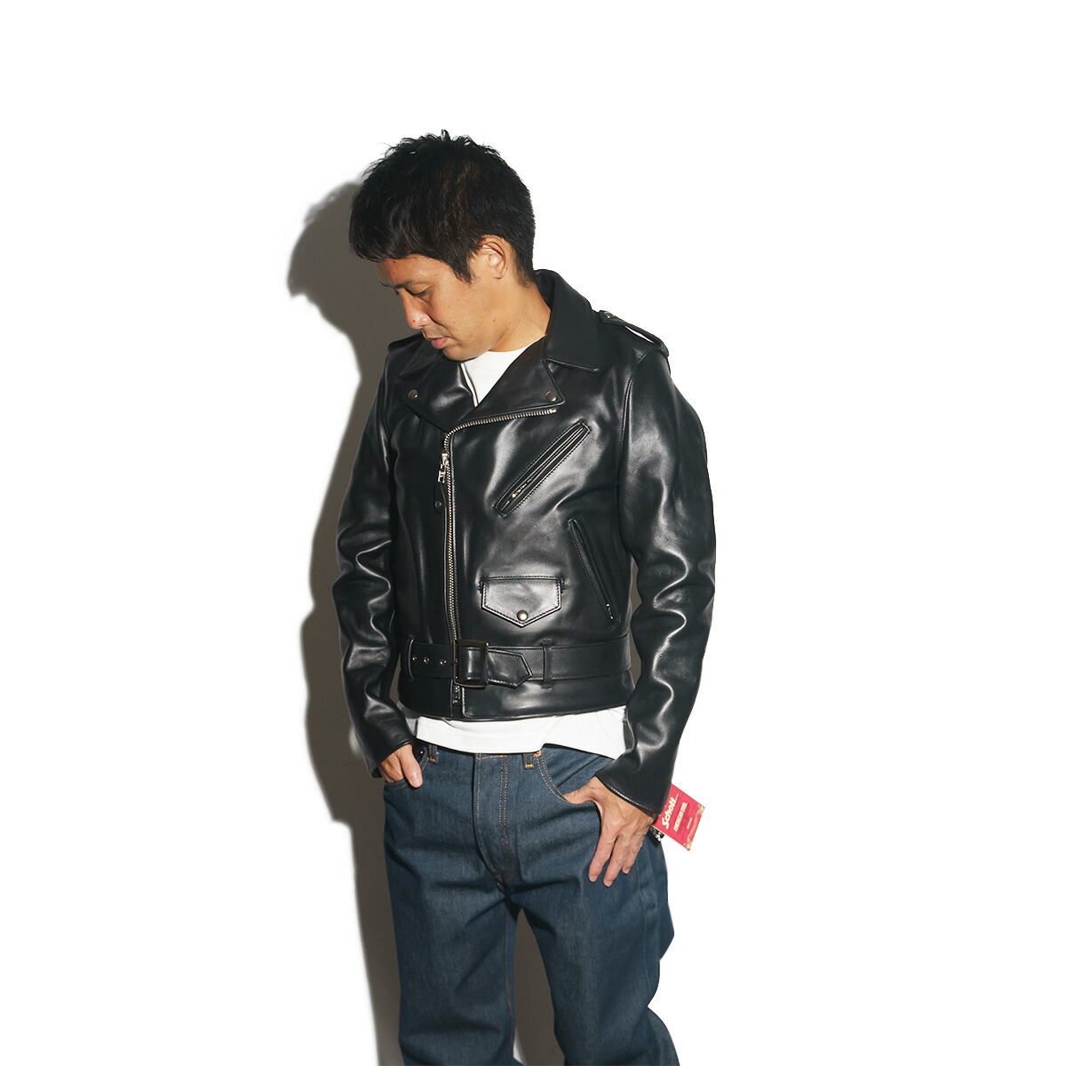 楽天市場】ショット SCHOTT 618 ダブルライダース ブラック