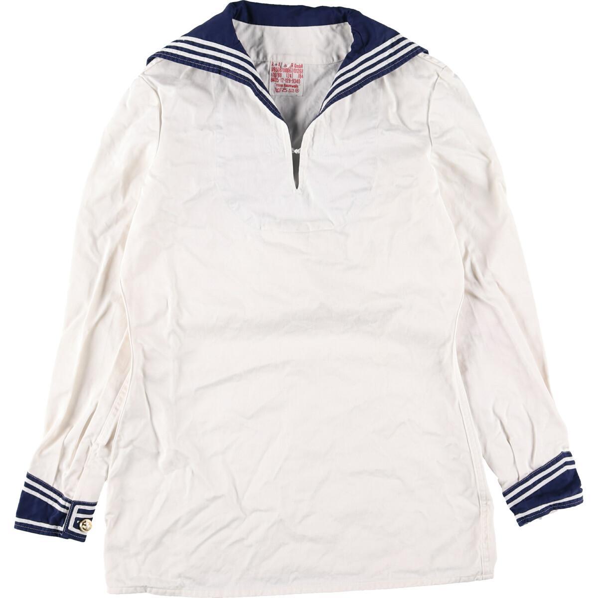 楽天市場】ドイツ軍 セーラーシャツ レディースM ヴィンテージ