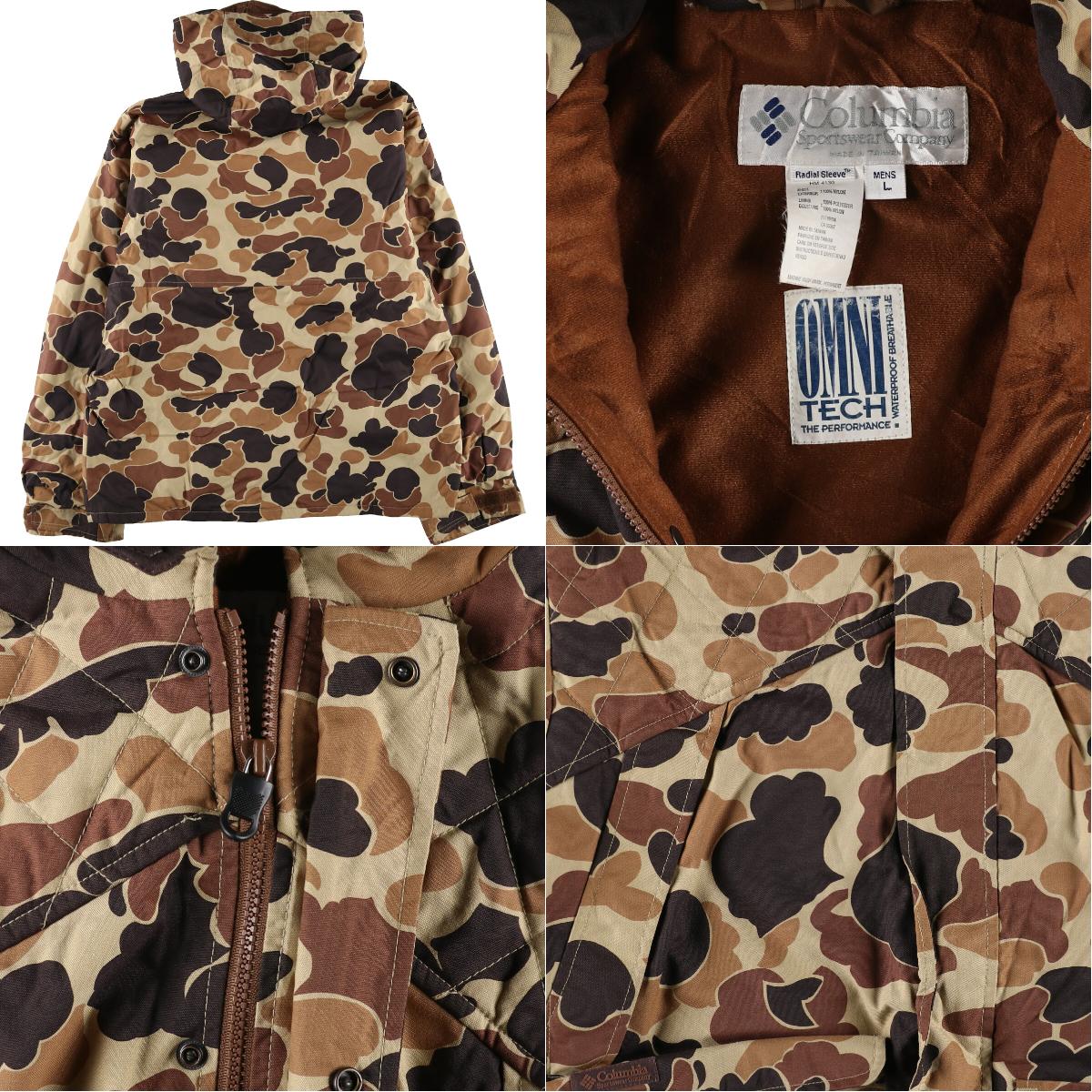 楽天市場】古着 90年代 コロンビア Columbia OMNI‐TECH オムニテック