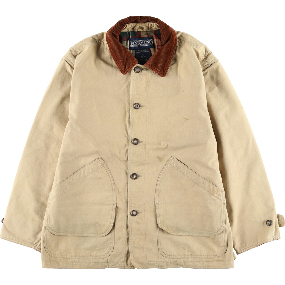 楽天市場】古着 ランズエンド LANDS' END ダック ハンティング